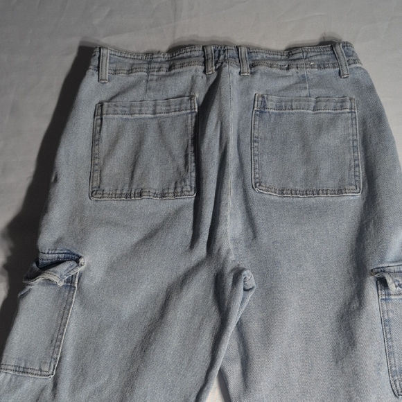 Mined By Los Angeles Stylish Light Blue Boyfriend Jeans size 5/26 - Picture 3 of 8